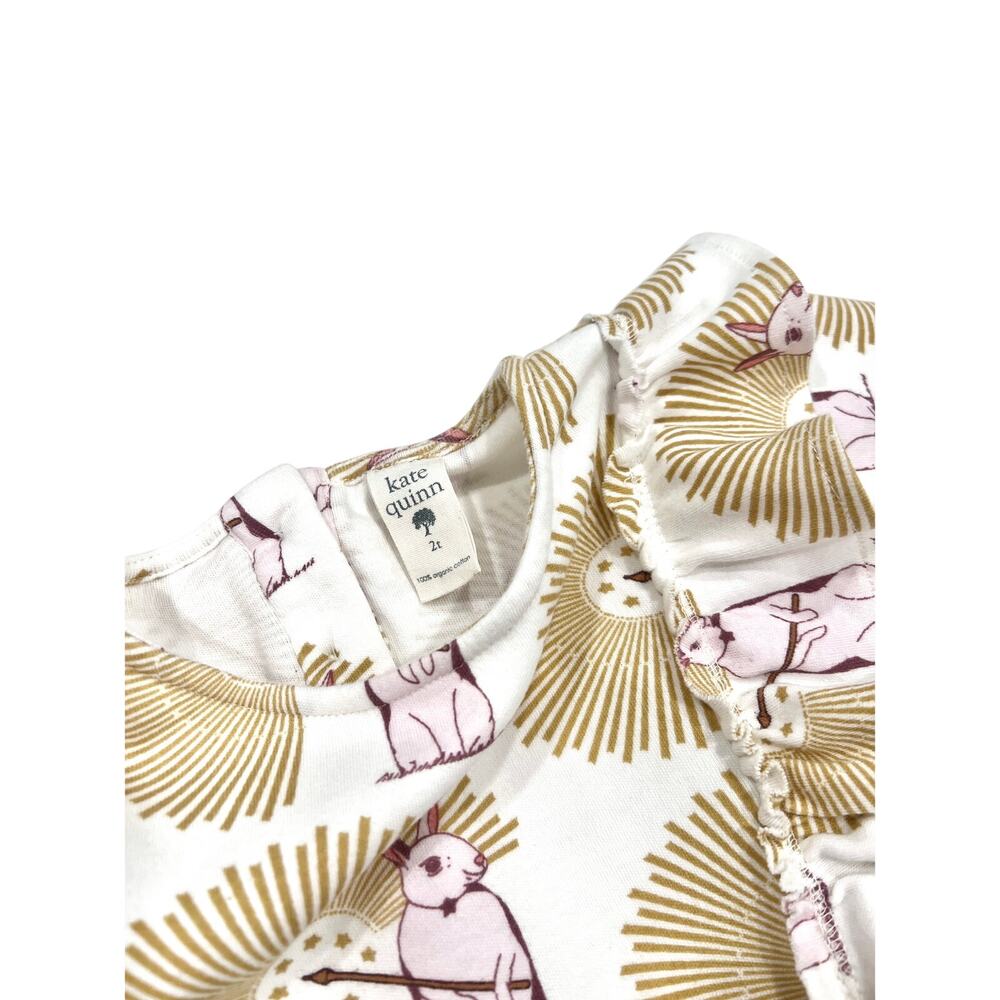 Kate Quinn Magical Rabbit Ruffled Shirt - Picture 3 of 3